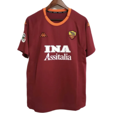 Roma Home Retro Jersey 2000/01 Men