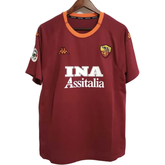 Roma Home Retro Jersey 2000/01 Men