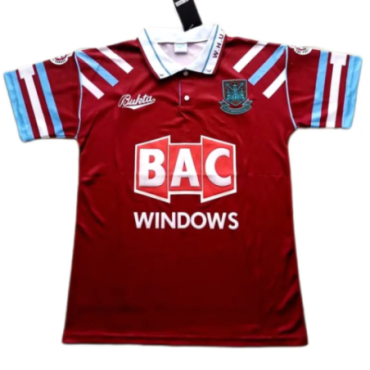 West Ham United 1991/92 Home Retro Shirt