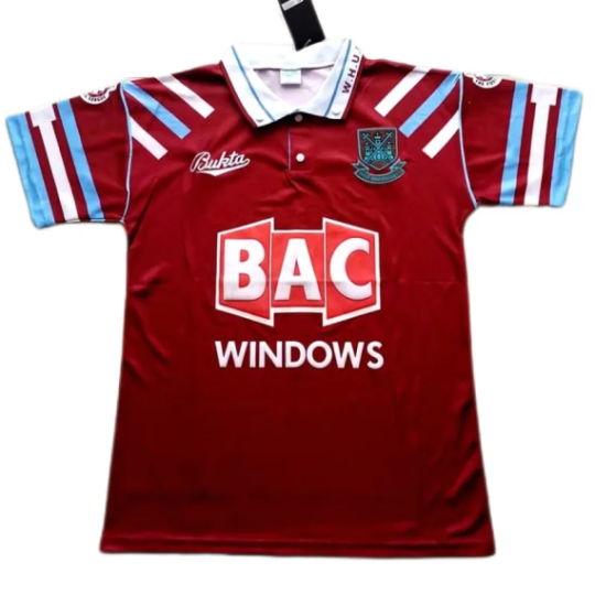 West Ham United 1991/92 Home Retro Shirt