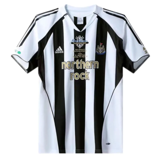 Newcastle United 2006 Home Retro Jersey