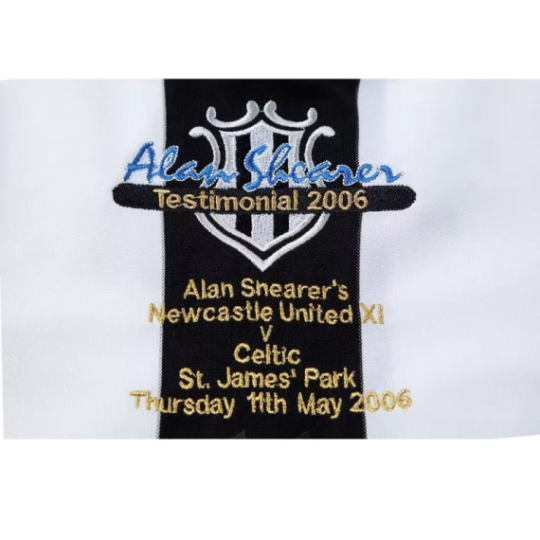 Newcastle United 2006 Home Retro Jersey