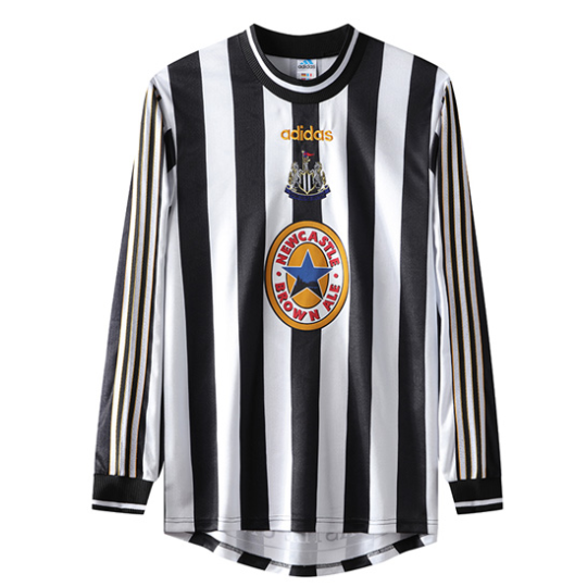 Newcastle United Retro Home Shirt
