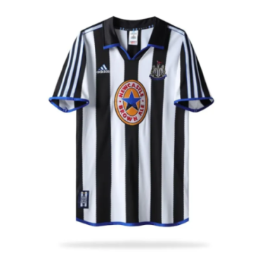 Newcastle United Retro Home Shirt