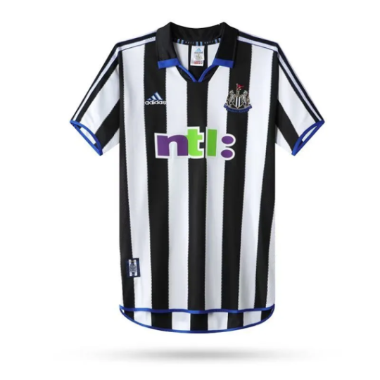 Newcastle United Retro Home Shirt
