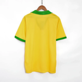 Brazil 1957 Retro Home Jersey Men
