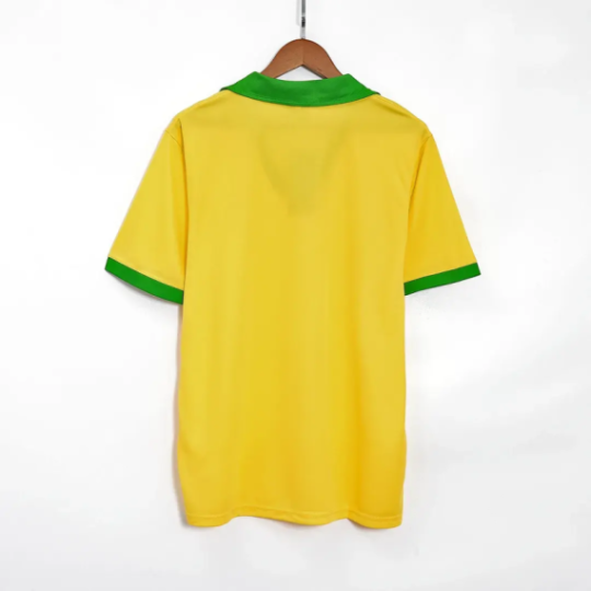 Brazil 1957 Retro Home Jersey Men