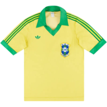 Brazil Home Retro Shirt 1978/80 Men's