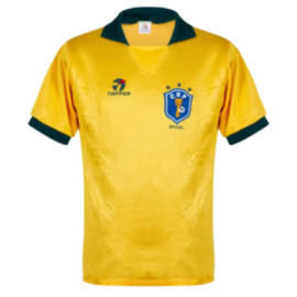 Brazil 1988 Retro Home Jersey Men