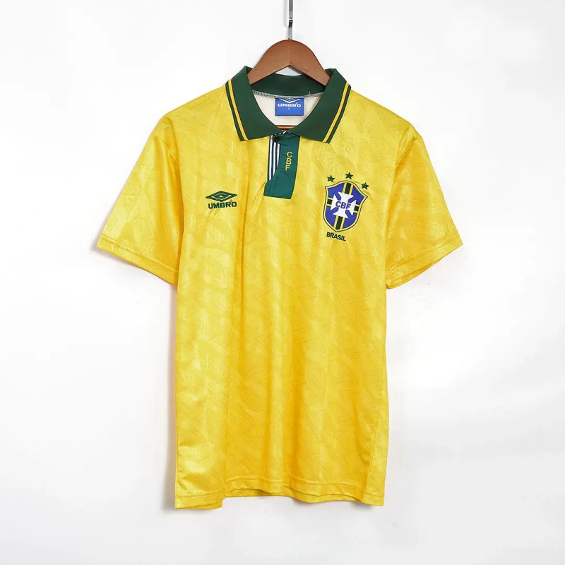 Brazil Home Retro Shirt 1991/93 Men