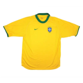 Brazil Home Retro Jersey 2000 Men