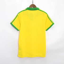 Brazil 1977 Retro Home Jersey Men