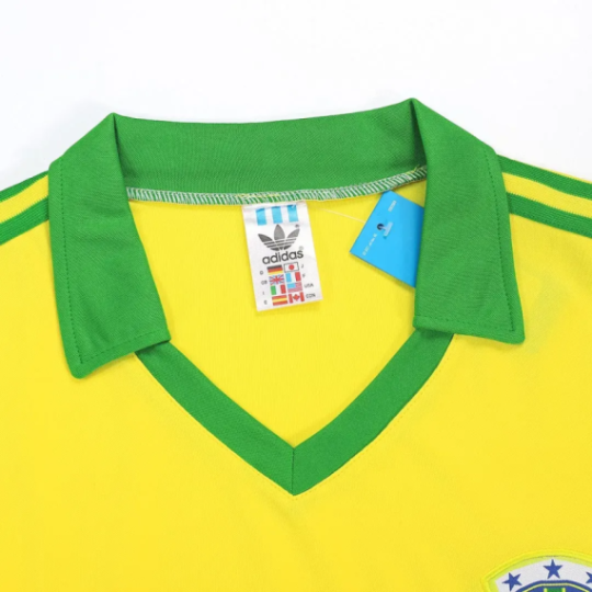 Brazil 1977 Retro Home Jersey Men