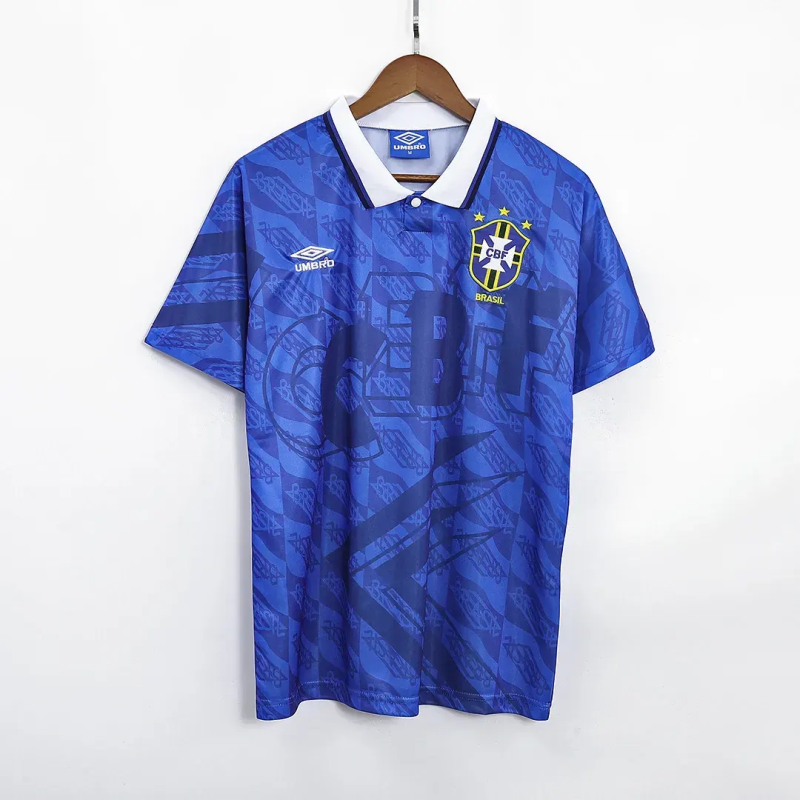 Brazil Away Retro Jersey 1991/93 Men's