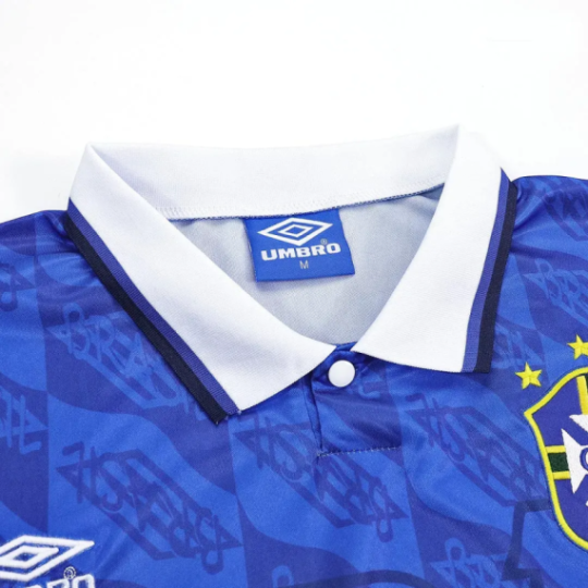 Brazil Away Retro Jersey 1991/93 Men's