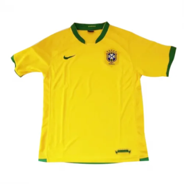 Brazil 2006 Retro Home Shirt Men World
