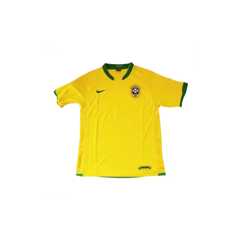 Brazil 2006 Retro Home Shirt Men World