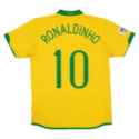 Brazil 2006 Retro Home Shirt Men World