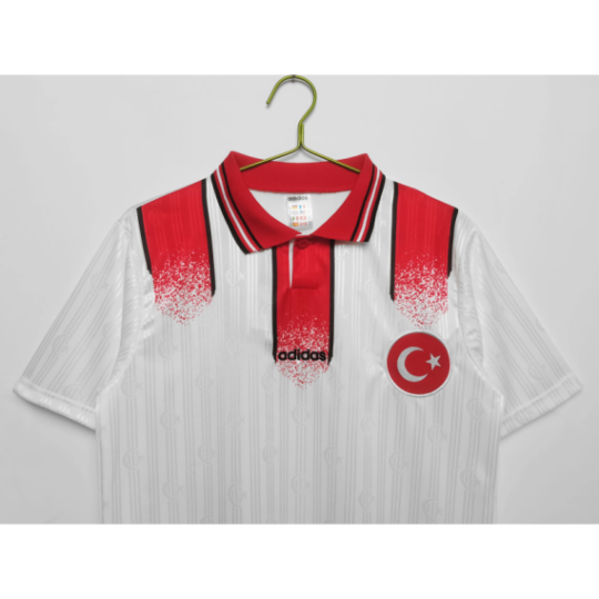 Turkey 1996 Away Retro Jersey Men's