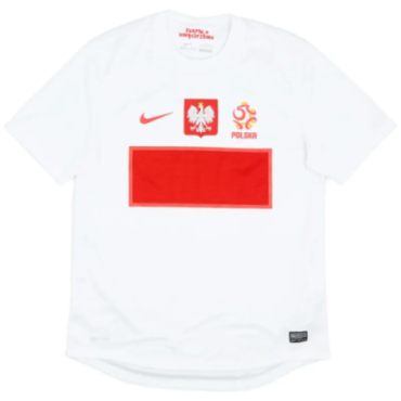 Poland 2012 Retro Home Jersey Men