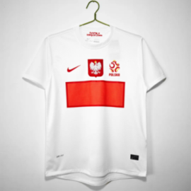 Poland 2012 Retro Home Jersey Men
