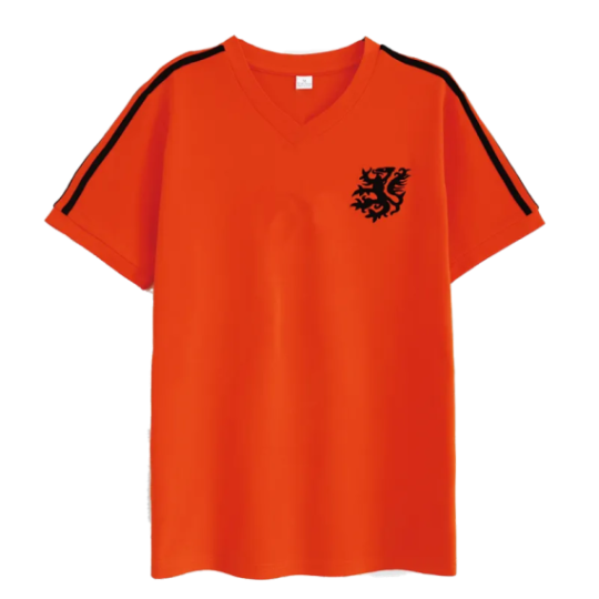 Netherlands Retro Home Shirt 1974 Men