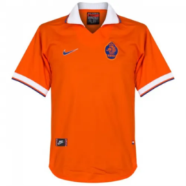 Netherlands Retro Home Jersey 1997/98