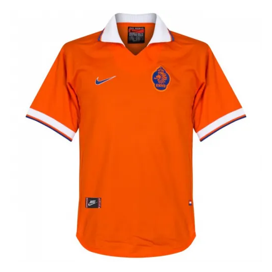 Netherlands Retro Home Jersey 1997/98