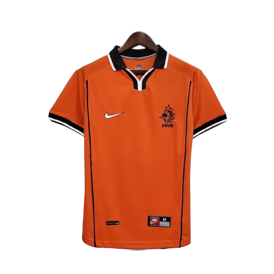 Netherlands Retro Home Shirt 1998 Men