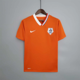 Netherlands Retro Home Jersey 2008 Men