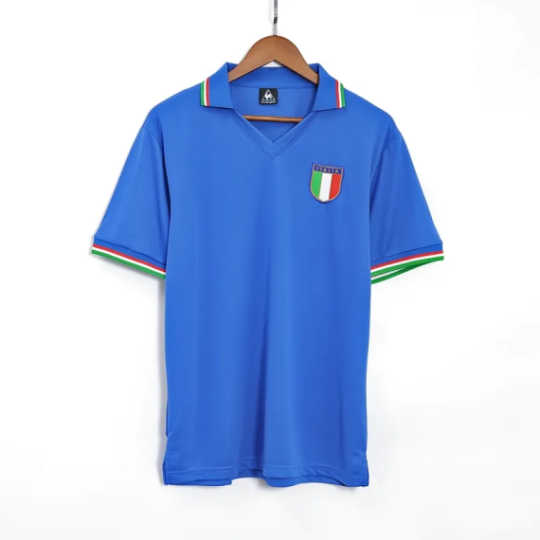 Italy 1982 Retro Home Jersey Men's World