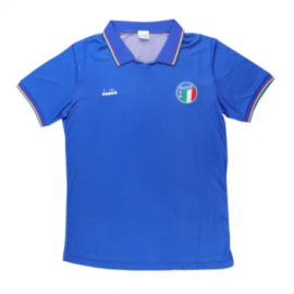 Italy 1990 World Cup Retro Home Jersey