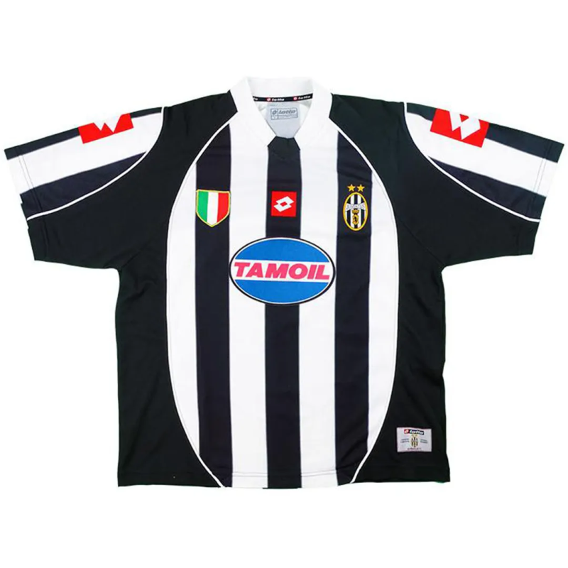 Juventus Retro Home Shirt 2002/03 Del