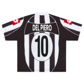 Juventus Retro Home Shirt 2002/03 Del