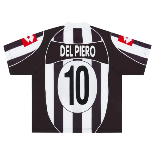 Juventus Retro Home Shirt 2002/03 Del
