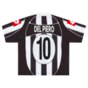 Juventus Retro Home Shirt 2002/03 Del