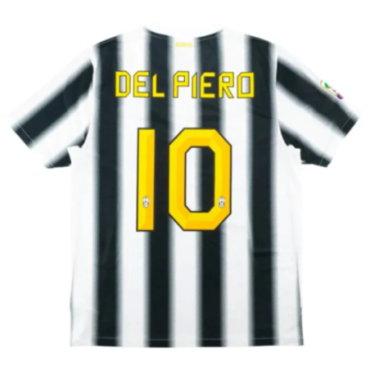 Juventus Retro Home Jersey 2011/12 Del