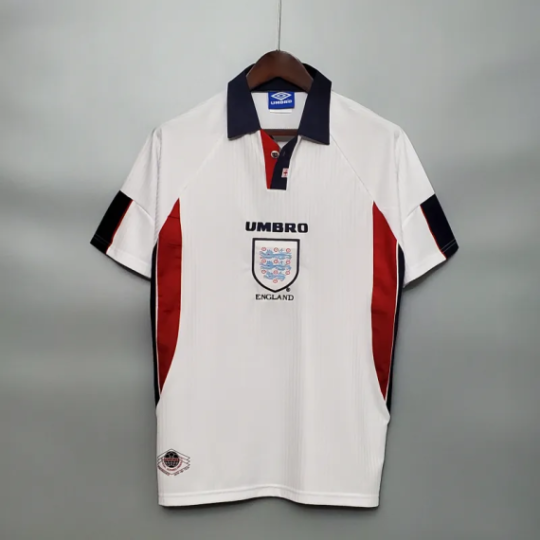 England 1998 Retro Home Shirt Men's