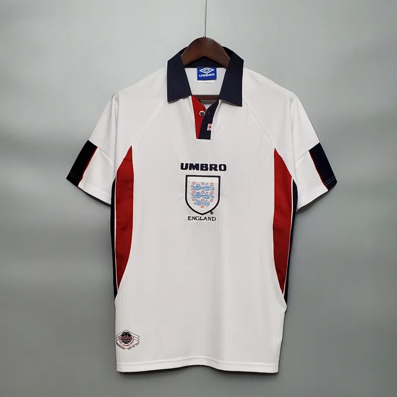 England 1998 Retro Home Shirt Men's