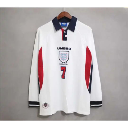 England 1998 Home Retro Jersey Men World