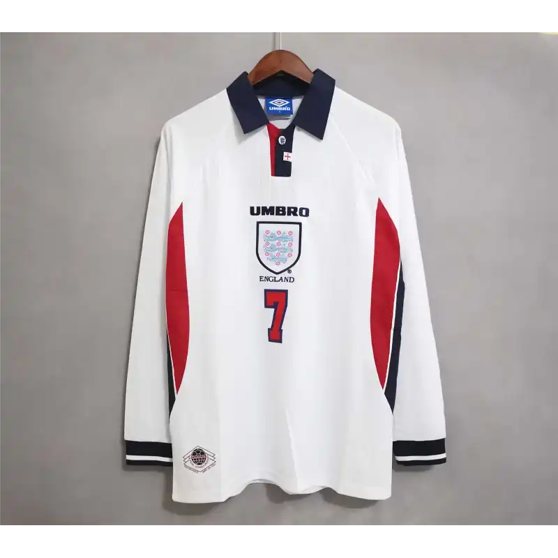 England 1998 Home Retro Jersey Men World
