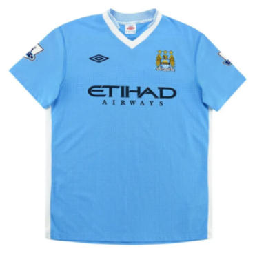 Manchester City Retro Home Shirt 2011/12