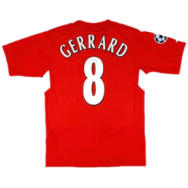 Liverpool 2005 Retro Jersey Gerrard