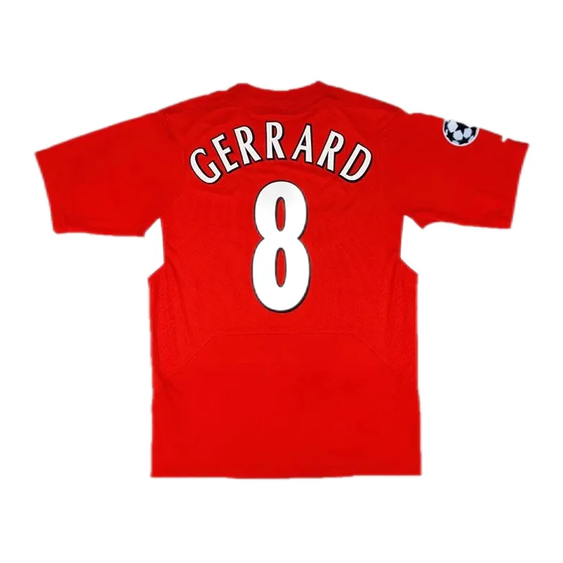Liverpool 2005 Retro Jersey Gerrard