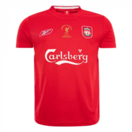 Liverpool 2005 Retro Jersey Gerrard