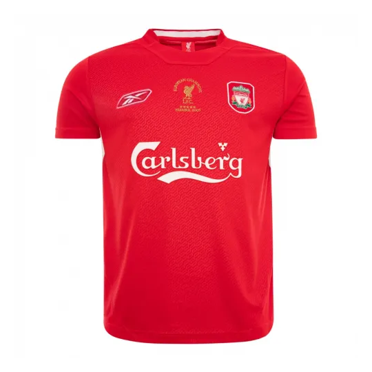 Liverpool 2005 Retro Jersey Gerrard