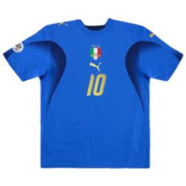 Italy 2006 Retro Home Jersey World Cup