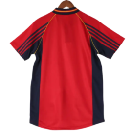 Spain 1998 Retro Home Jersey Men's World