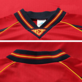Spain 1998 Retro Home Jersey Men's World