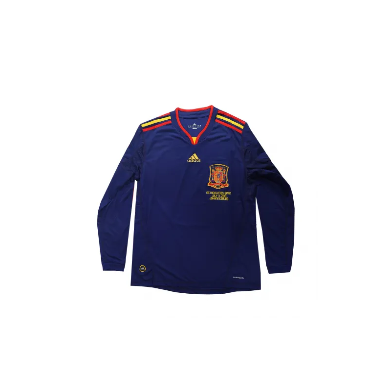 Spain 2010 Away Retro Jersey Men World